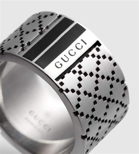 gucci diamantissima ring mens|gucci men's ring size chart.